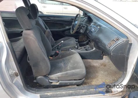 2002 Honda Civic Ex из США, поврежденный, VIN 1HGEM21962L064369